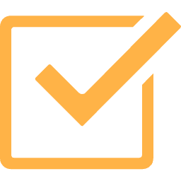 チェックマークのアイコン